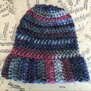 Snug fit crochet beanie